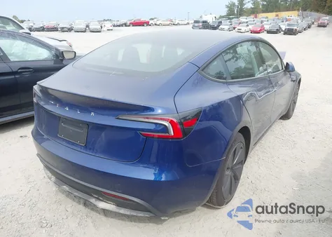 2025 Tesla Model 3 Long Range Rear-Wheel Drive из США, поврежденный, VIN 5YJ3E1EA4SF878413